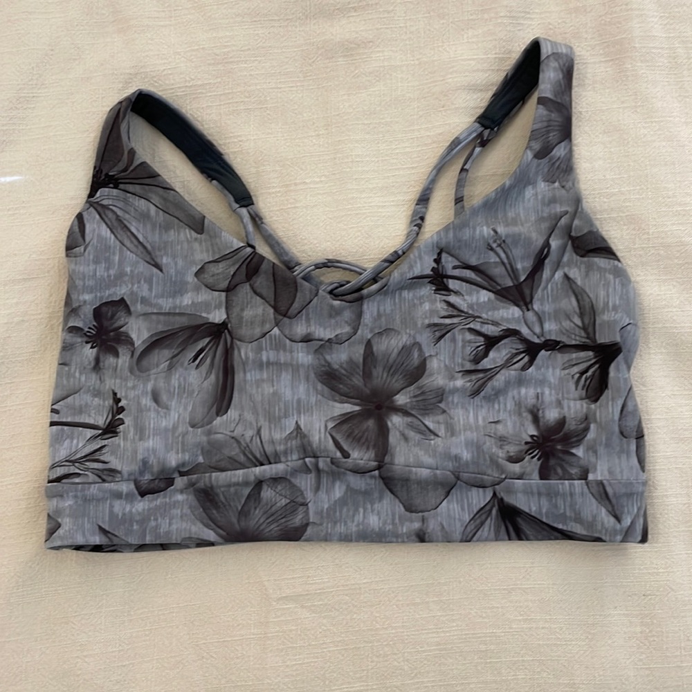 Athleta Floral Sports Bra